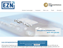Tablet Screenshot of ezn.de