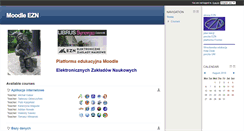Desktop Screenshot of moodle.ezn.edu.pl